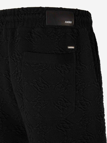 Amiri Hombre Barcelona Joggers MA Quad color Negro sku 521-003550 01 - Foto 4