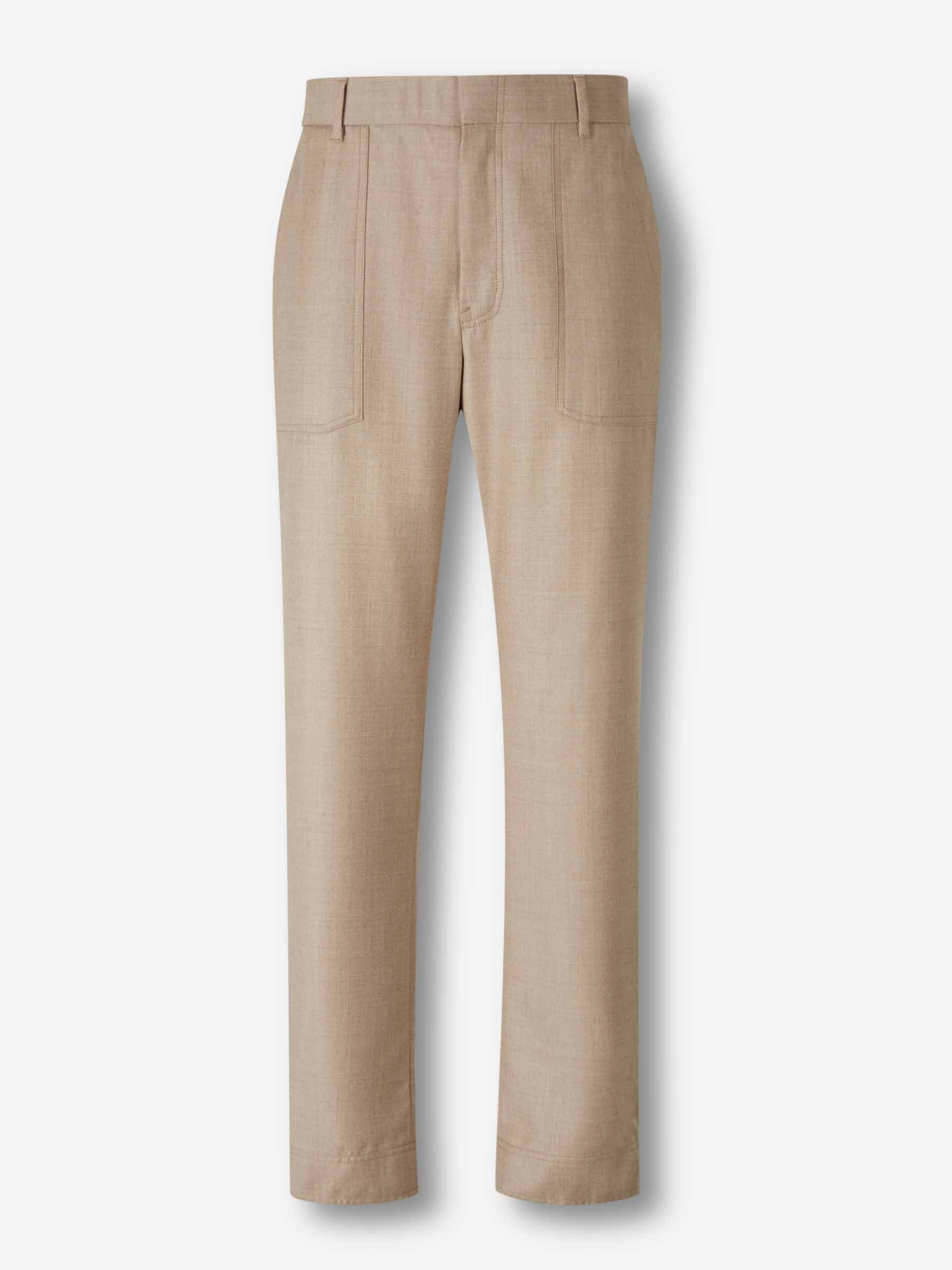 Brioni Hombre Barcelona Pantalones Rectos Maiorca color Beige sku 521-003571 01 - Foto 1