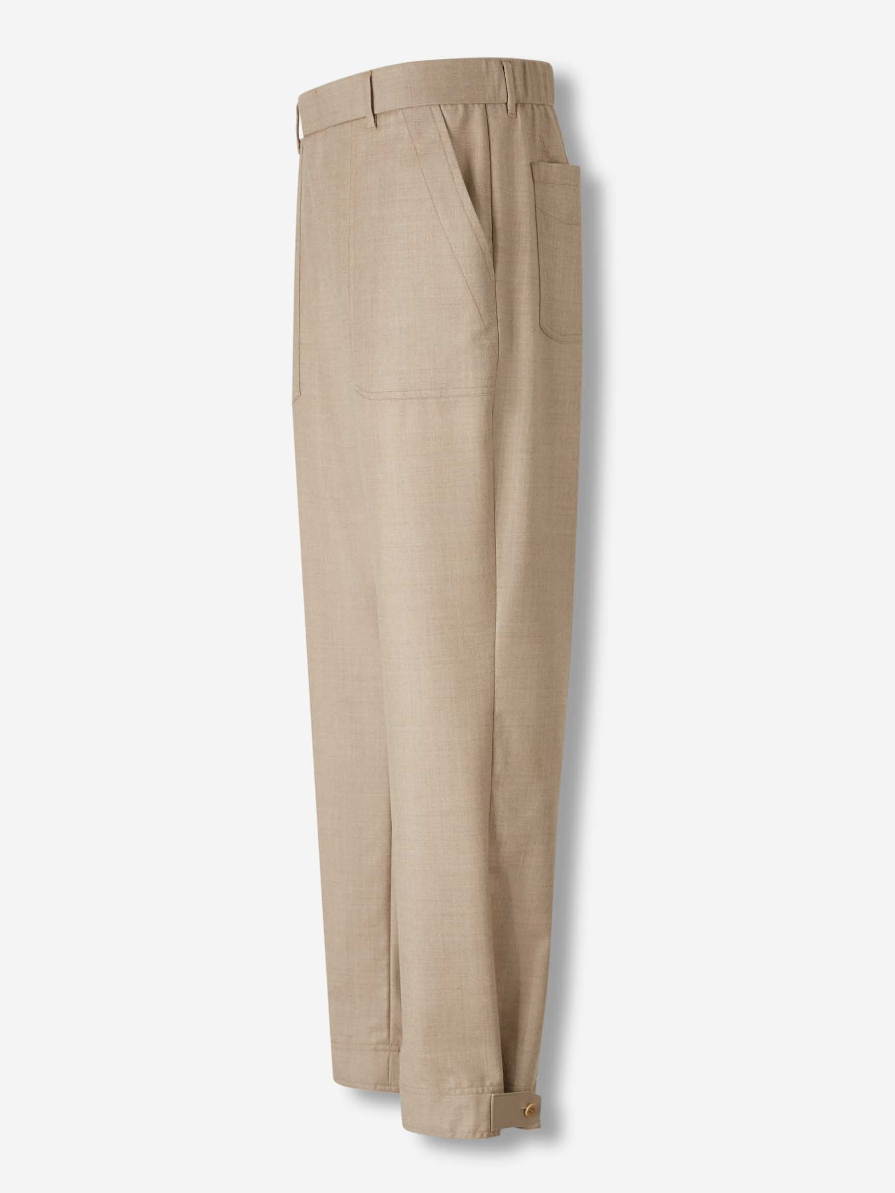 Brioni Hombre Barcelona Pantalones Rectos Maiorca color Beige sku 521-003571 01 - Foto 2