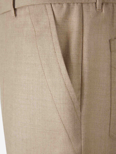 Brioni Hombre Barcelona Pantalones Rectos Maiorca color Beige sku 521-003571 01 - Foto 4