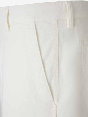 Canali Hombre Barcelona Pantalones Rectos Chinos color Blanco sku 521-003572 01 - Foto 3