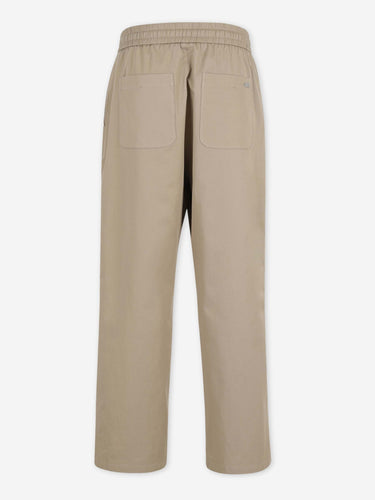 Ami Paris Hombre Barcelona Pantalones Anchos color Camel sku 521-003578 01 - Foto 3