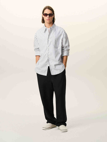 Ami Paris Hombre Barcelona Joggers rectos color Negro sku 521-003579 01 - Foto 2
