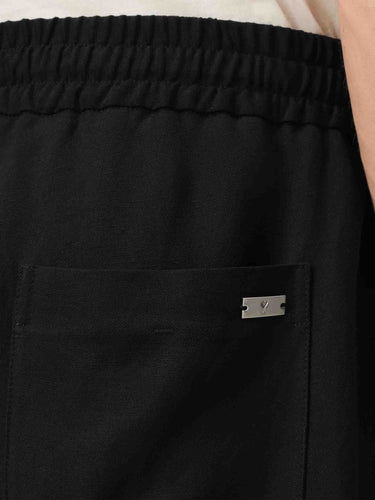 Ami Paris Hombre Barcelona Joggers rectos color Negro sku 521-003579 01 - Foto 4