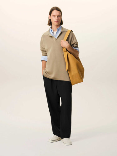 Ami Paris Hombre Barcelona Joggers Lana color Negro sku 521-003581 01 - Foto 2