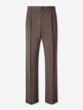 The Row Hombre Barcelona Pantalones Vestir Recto color Marrón Oscuro sku 521-003584 01 - Foto 1
