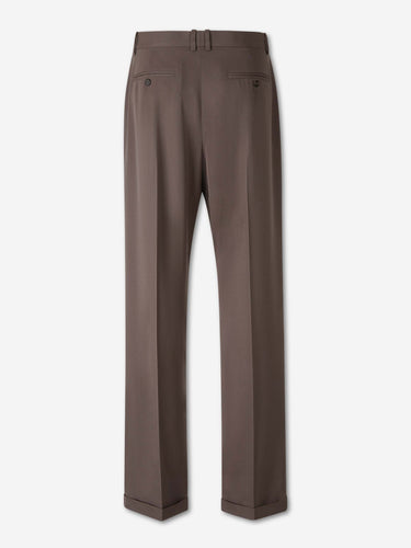 The Row Hombre Barcelona Pantalones Vestir Recto color Marrón Oscuro sku 521-003584 01 - Foto 2