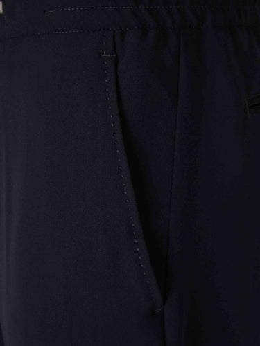 Marco Pescarolo Hombre Barcelona Pantalones Rectos Casual color Azul Noche sku 521-003599 00 - Foto 3