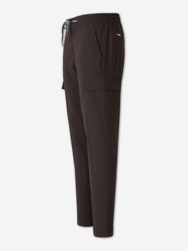 Marco Pescarolo Hombre Barcelona Pantalones Cargo Tor color Marrón Oscuro sku 521-003600 01 - Foto 2