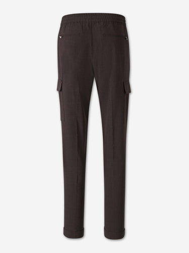Marco Pescarolo Hombre Barcelona Pantalones Cargo Tor color Marrón Oscuro sku 521-003600 01 - Foto 3