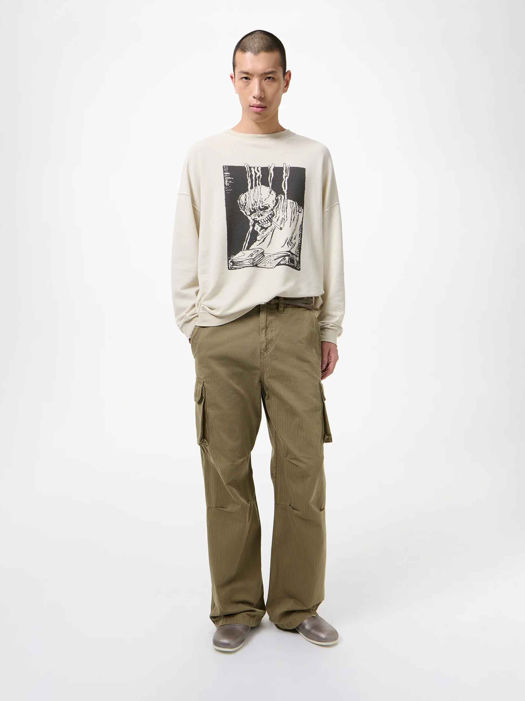 Our Legacy Hombre Barcelona Pantalones Cargo Mount color Verde Militar sku 521-003603 01 - Foto 2