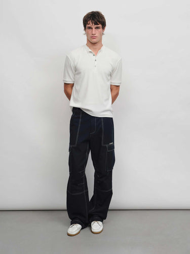 Carrer Hombre Barcelona Pantalones Bay Cargo color Azul Marino sku 521-003608 01 - Foto 2