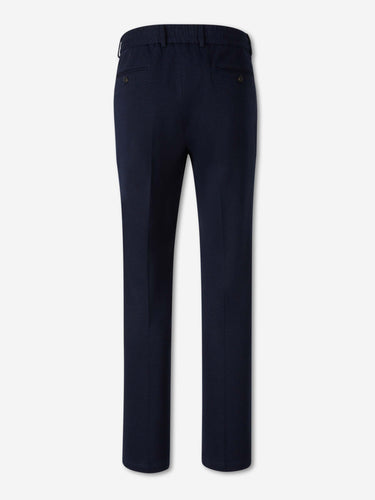 Gran Sasso Hombre Barcelona Pantalones Rectos Algodón color Azul Noche sku 521-003610 01 - Foto 2