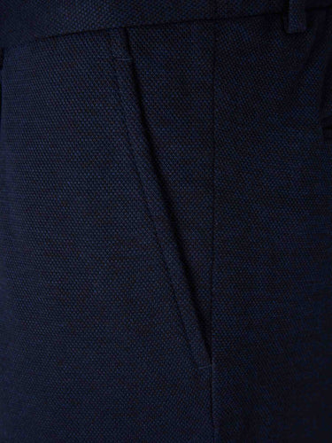Gran Sasso Hombre Barcelona Pantalones Rectos Algodón color Azul Noche sku 521-003610 01 - Foto 3