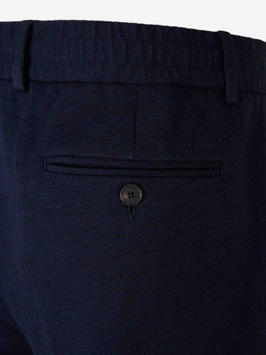 Gran Sasso Hombre Barcelona Pantalones Rectos Algodón color Azul Noche sku 521-003610 01 - Foto 4