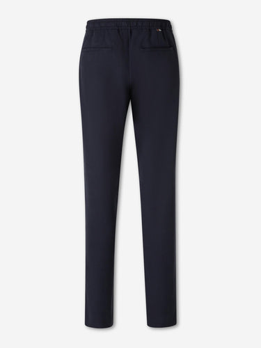 Canali Hombre Barcelona Pantalones Rectos Lyocell color Azul Noche sku 521-003618 01 - Foto 2