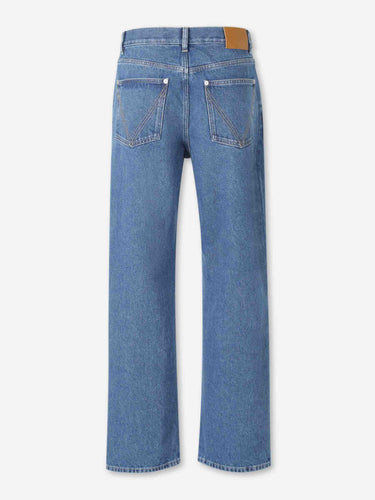 Bottega Veneta Hombre Barcelona Jeans Rectos Anchos color Azul Denim sku 521-003621 01 - Foto 3