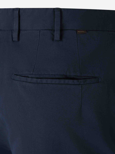 Incotex Hombre Barcelona Pantalones Chinos Algodón color Azul Marino sku 521-003622 04 - Foto 4