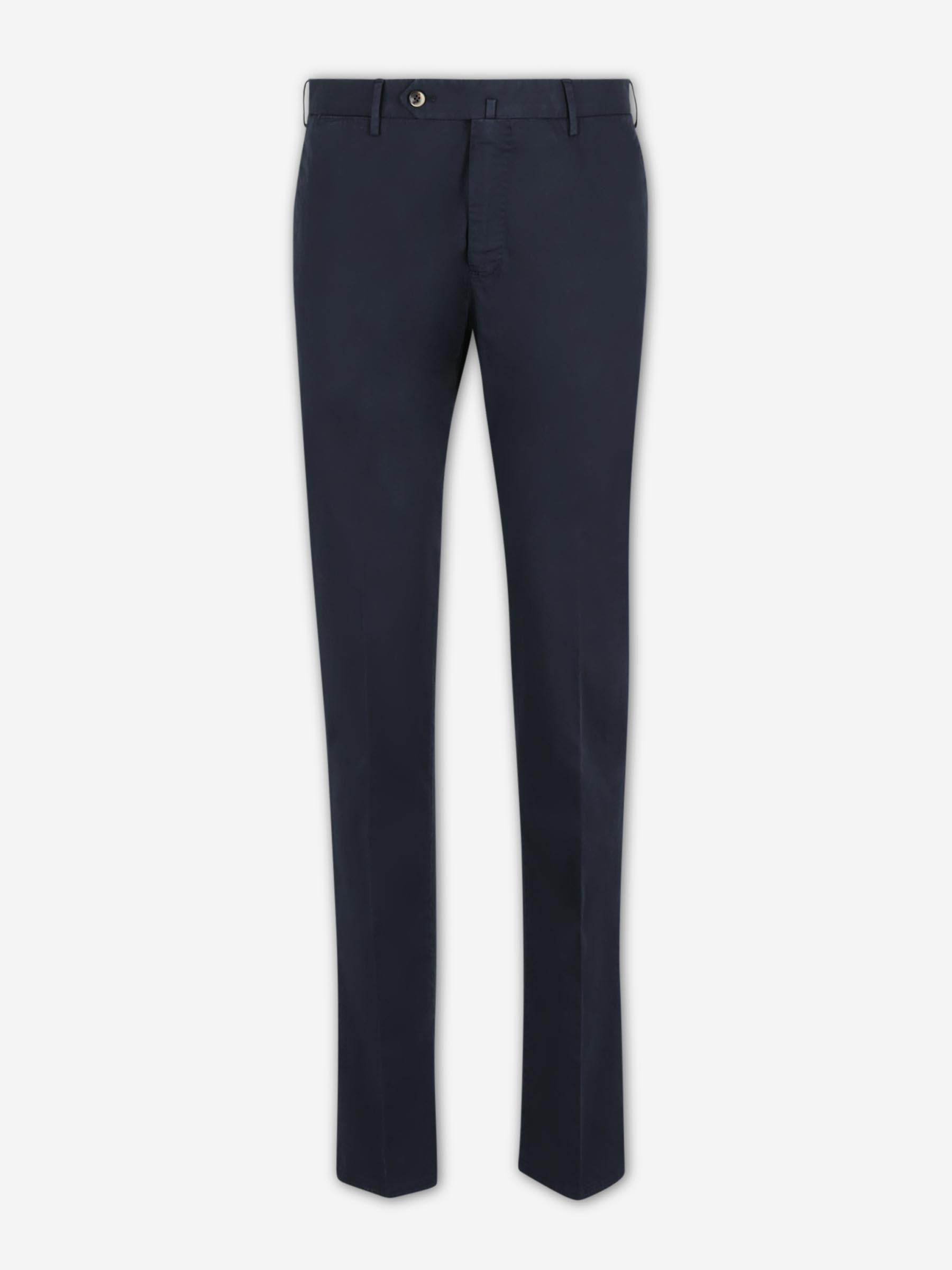 PT01 Hombre Barcelona Pantalones Chinos Algodón color Azul Marino sku 521-003623 02 - Foto 1