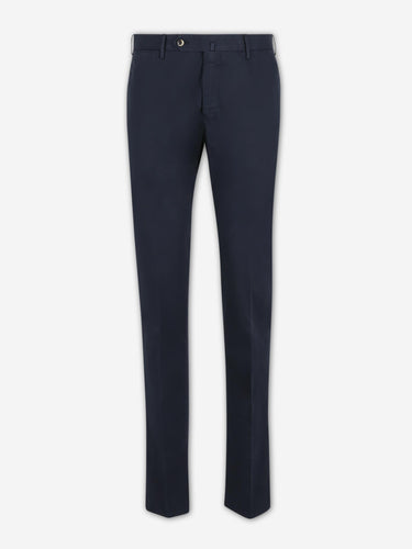 PT01 Hombre Barcelona Pantalones Chinos Algodón color Azul Marino sku 521-003623 02 - Foto 1