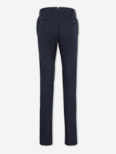 PT01 Hombre Barcelona Pantalones Chinos Algodón color Azul Marino sku 521-003623 02 - Foto 2