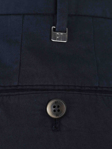 PT01 Hombre Barcelona Pantalones Chinos Algodón color Azul Marino sku 521-003623 02 - Foto 3