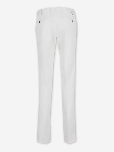 PT01 Hombre Barcelona Pantalones Chinos Algodón color Blanco sku 521-003623 03 - Foto 2