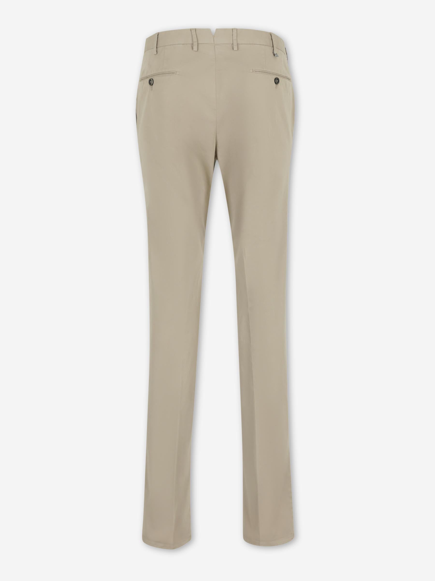 PT01 Hombre Barcelona Pantalones Chinos Algodón color Beige sku 521-003623 04 - Foto 2