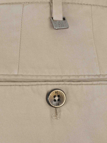 PT01 Hombre Barcelona Pantalones Chinos Algodón color Beige sku 521-003623 04 - Foto 3