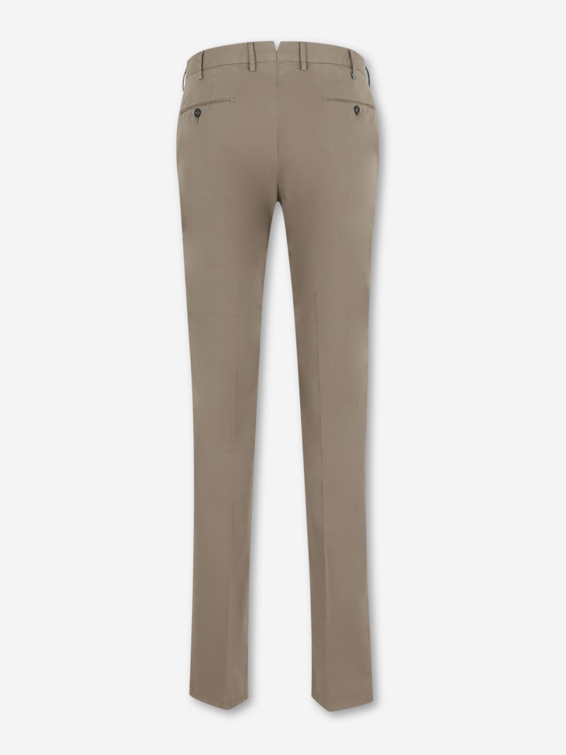 PT01 Hombre Barcelona Pantalones Chinos Algodón color Camel sku 521-003623 05 - Foto 2