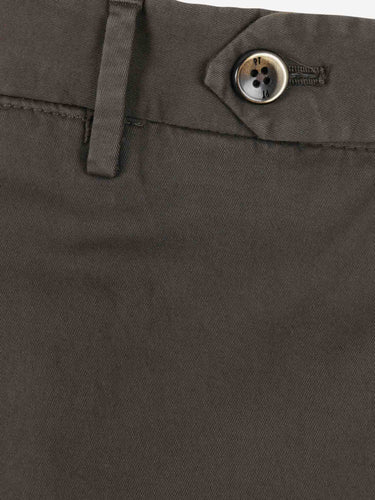 PT01 Hombre Barcelona Pantalones Chinos Algodón color Marrón Oscuro sku 521-003623 06 - Foto 4