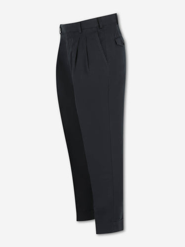 PT01 Hombre Barcelona Pantalones Chinos Lino color Negro sku 521-003627 03 - Foto 4