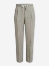 Brunello Cucinelli Hombre Barcelona Pantalones Rectos Lino color Beige sku 521-003628 01 - Foto 1