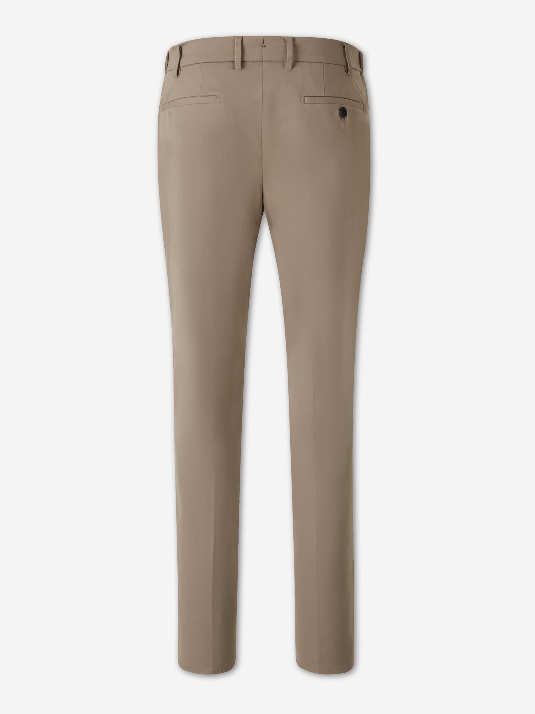 Berwich Hombre Barcelona Pantalones Morello Elax color Taupe sku 521-003630 02 - Foto 2