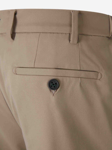 Berwich Hombre Barcelona Pantalones Morello Elax color Taupe sku 521-003630 02 - Foto 4
