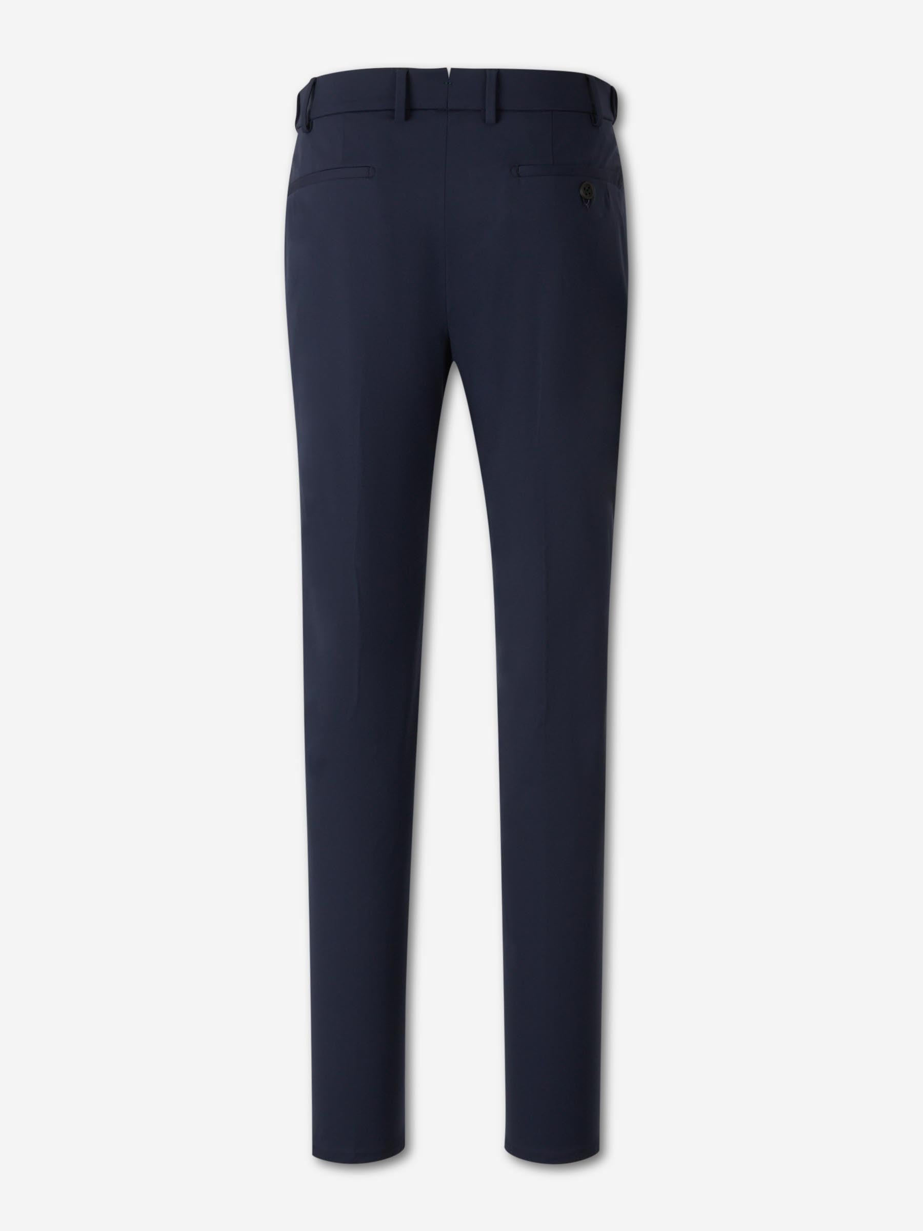 Berwich Hombre Barcelona Pantalones Morello Elax color Azul Noche sku 521-003630 03 - Foto 2