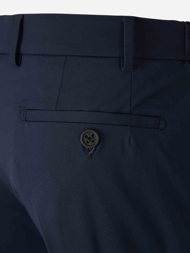 Berwich Hombre Barcelona Pantalones Morello Elax color Azul Noche sku 521-003630 03 - Foto 4
