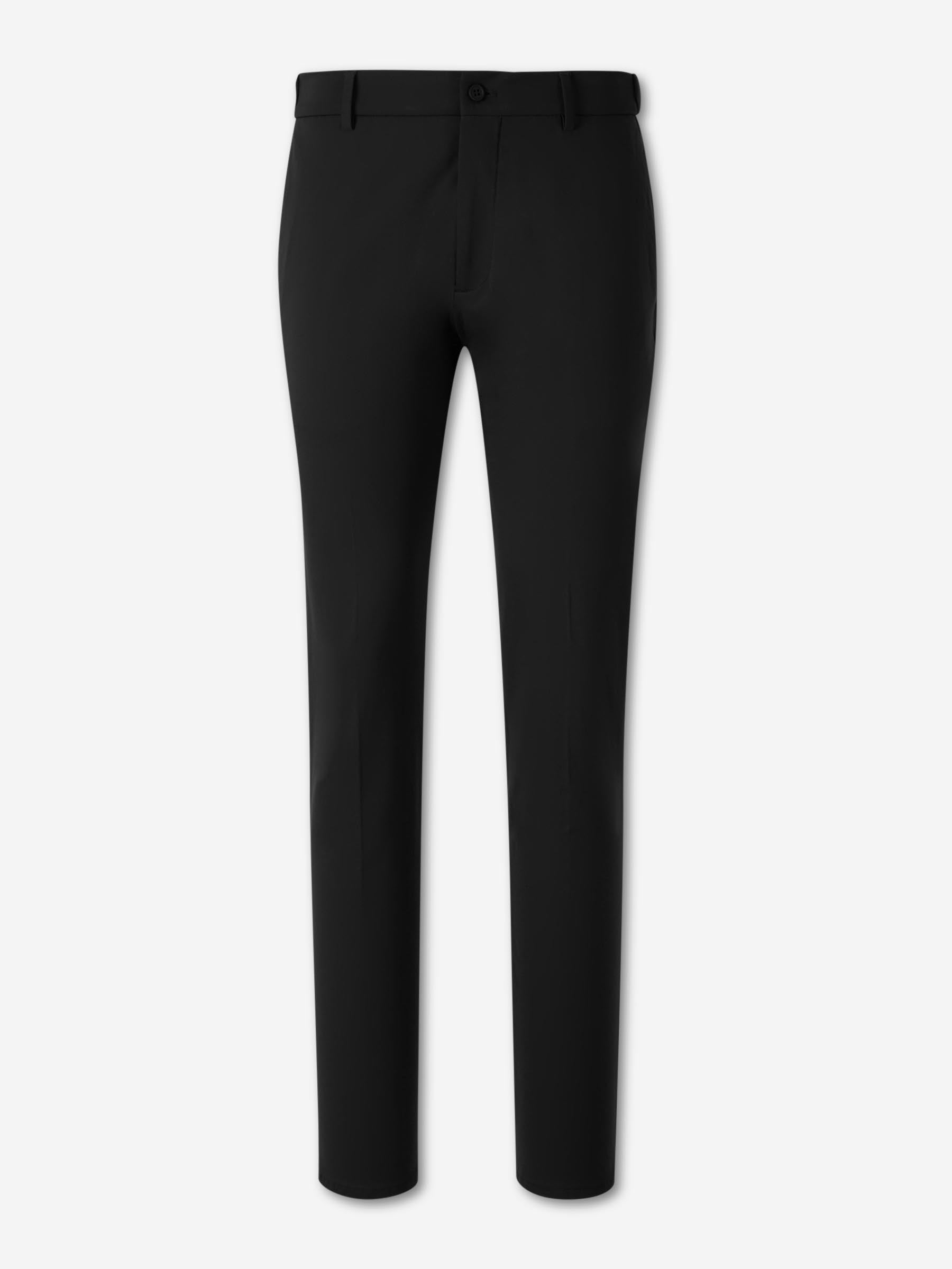 Berwich Hombre Barcelona Pantalones Morello Elax color Negro sku 521-003630 04 - Foto 1