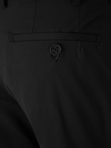 Berwich Hombre Barcelona Pantalones Morello Elax color Negro sku 521-003630 04 - Foto 4