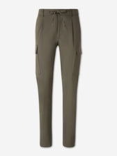 Berwich Hombre Barcelona Pantalones Rectos Cargo color Verde Militar sku 521-003631 01 - Foto 1