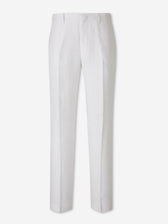 Berwich Hombre Barcelona Pantalones Lucano Elax color Blanco sku 521-003632 02 - Foto 1
