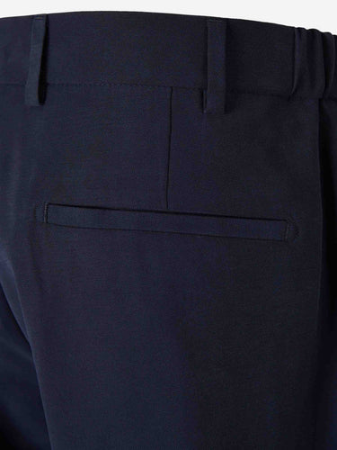 Berwich Hombre Barcelona Pantalones Lucano Elax color Azul Noche sku 521-003633 02 - Foto 4