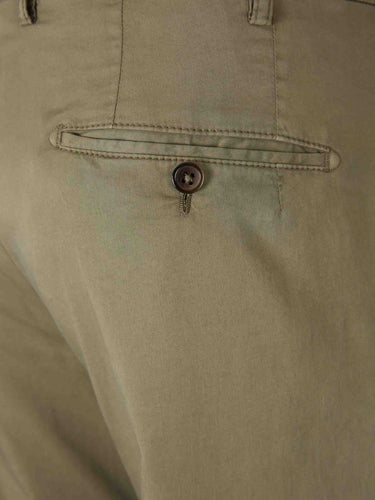 Santa Eulalia Hombre Barcelona Pantalones Rectos Chinos color Verde Militar sku 521-003635 03 - Foto 4