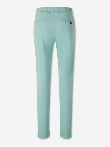 Santa Eulalia Hombre Barcelona Pantalones Rectos Chinos color Azul Turquesa sku 521-003635 06 - Foto 2