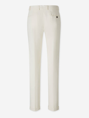Santa Eulalia Hombre Barcelona Pantalones Rectos Chinos color Blanco sku 521-003635 07 - Foto 2