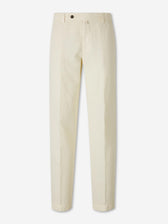 Santa Eulalia Hombre Barcelona Pantalones Chinos Lino color Crema sku 521-003636 01 - Foto 1