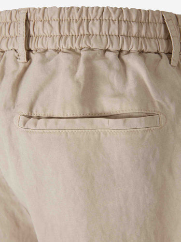 Santa Eulalia Hombre Barcelona Pantalones Rectos Pinzas color Beige sku 521-003637 01 - Foto 4