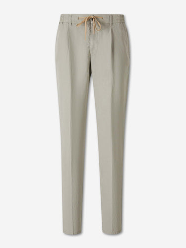 Santa Eulalia Hombre Barcelona Pantalones Rectos Pinzas color Taupe sku 521-003637 02 - Foto 1