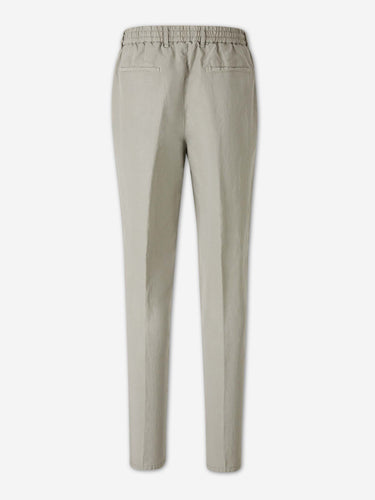 Santa Eulalia Hombre Barcelona Pantalones Rectos Pinzas color Taupe sku 521-003637 02 - Foto 2