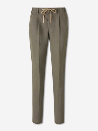 Santa Eulalia Hombre Barcelona Pantalones Rectos Pinzas color Verde Oscuro sku 521-003637 03 - Foto 1